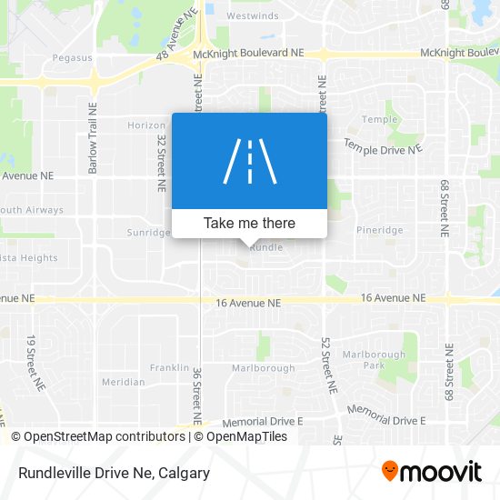 Rundleville Drive Ne map