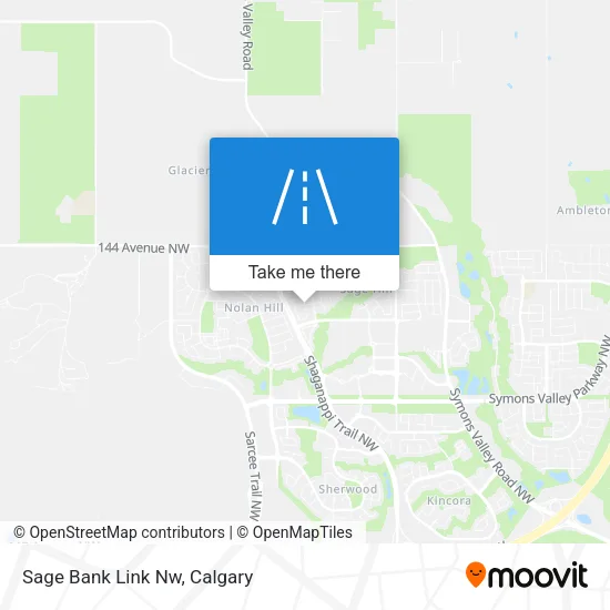 Sage Bank Link Nw map