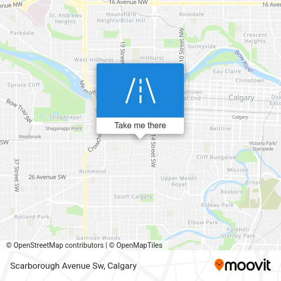 Scarborough Avenue Sw map