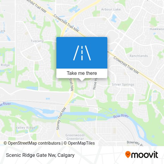 Scenic Ridge Gate Nw map