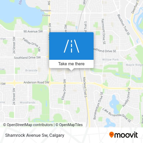 Shamrock Avenue Sw plan