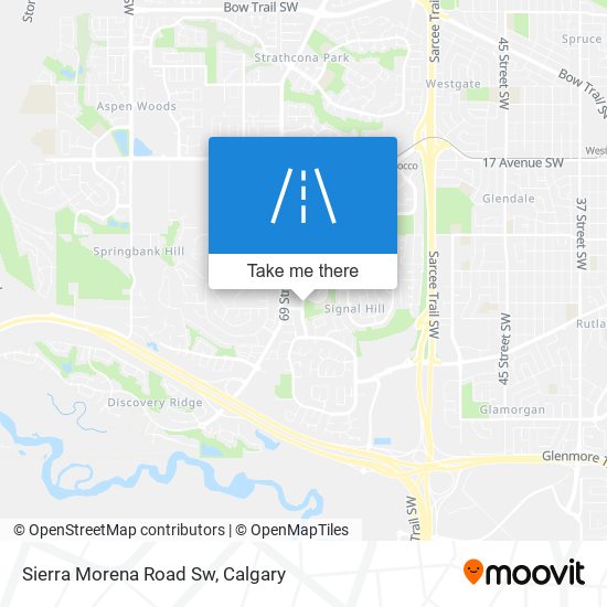 Sierra Morena Road Sw plan