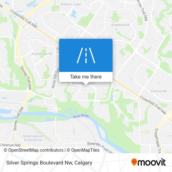 Silver Springs Boulevard Nw plan