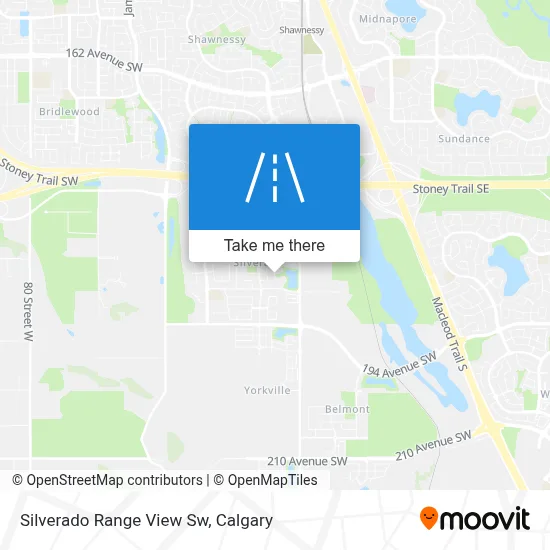 Silverado Range View Sw map