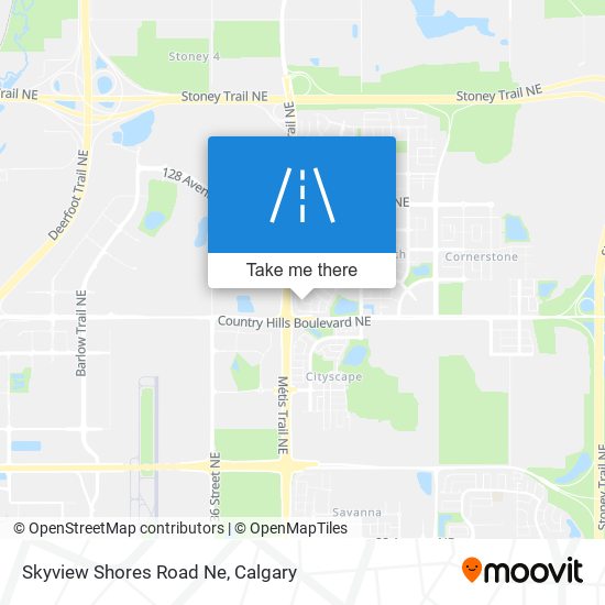 Skyview Shores Road Ne plan