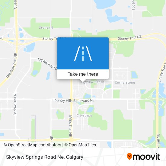 Skyview Springs Road Ne plan