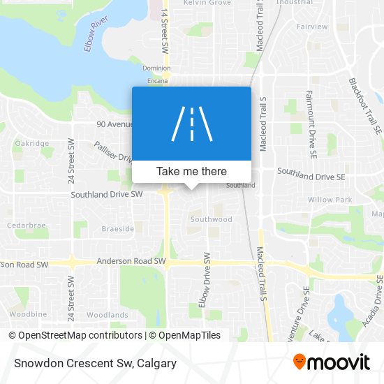 Snowdon Crescent Sw plan