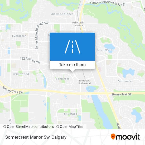 Somercrest Manor Sw map