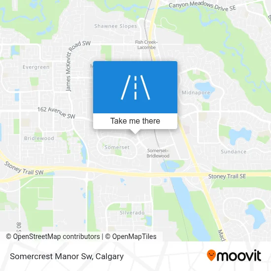 Somercrest Manor Sw map