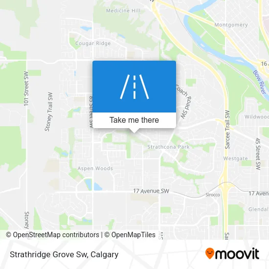 Strathridge Grove Sw map