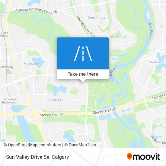 Sun Valley Drive Se map