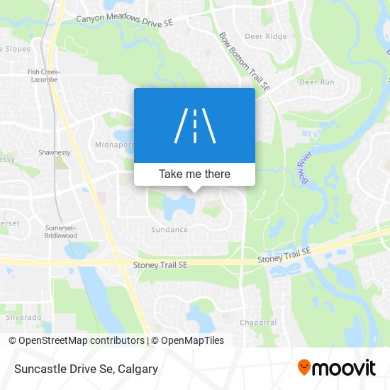 Suncastle Drive Se map