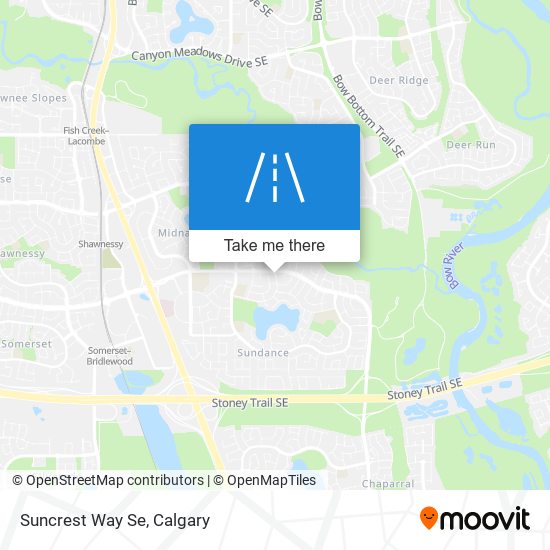 Suncrest Way Se map