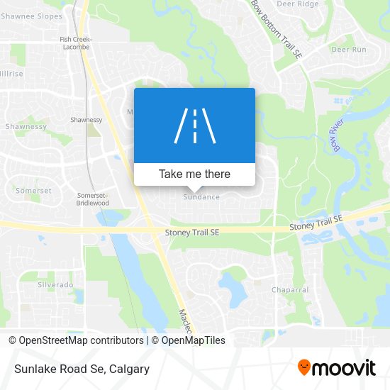 Sunlake Road Se map