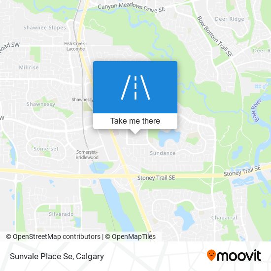 Sunvale Place Se map