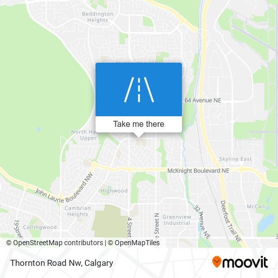 Thornton Road Nw plan