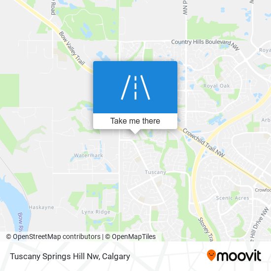 Tuscany Springs Hill Nw map