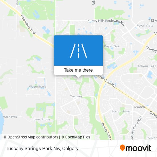 Tuscany Springs Park Nw map