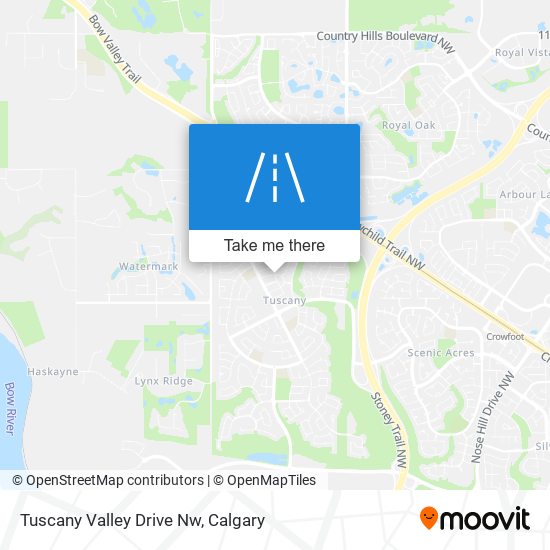 Tuscany Valley Drive Nw plan