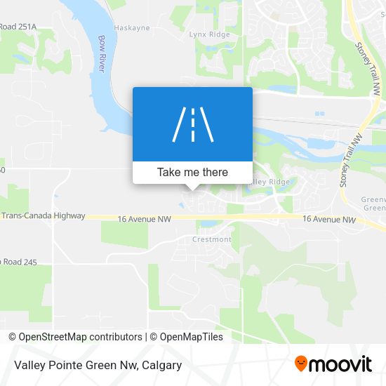 Valley Pointe Green Nw map