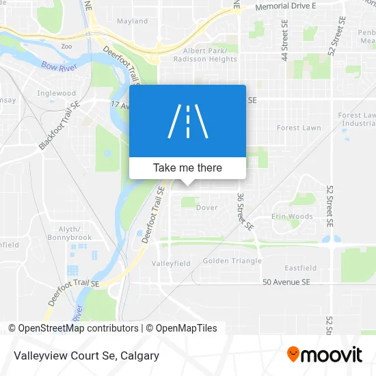 Valleyview Court Se map