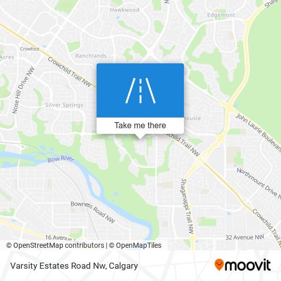 Varsity Estates Road Nw plan