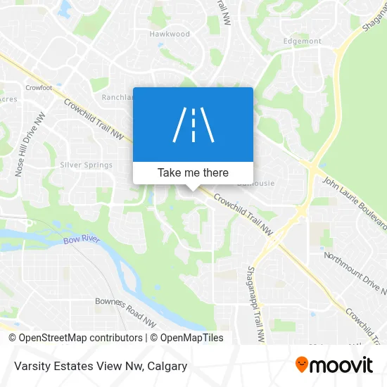 Varsity Estates View Nw map