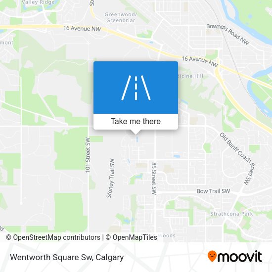 Wentworth Square Sw map
