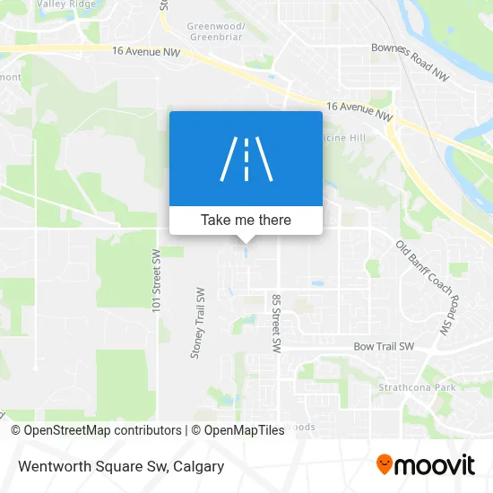 Wentworth Square Sw map