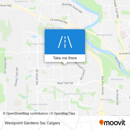 Westpoint Gardens Sw map