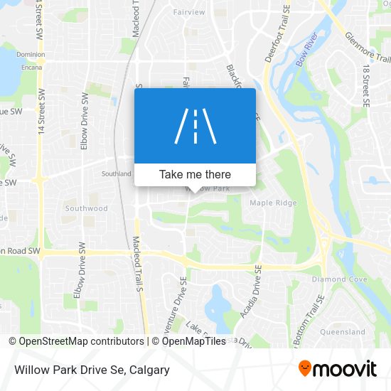 Willow Park Drive Se plan