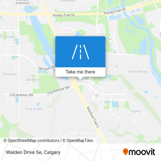 Walden Drive Se plan