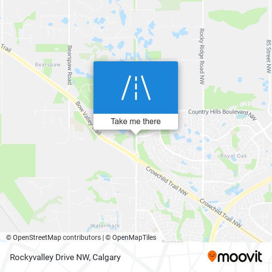 Rockyvalley Drive NW map