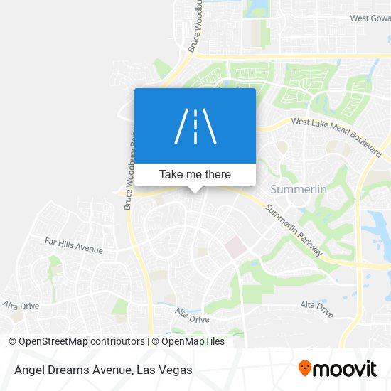 Angel Dreams Avenue map