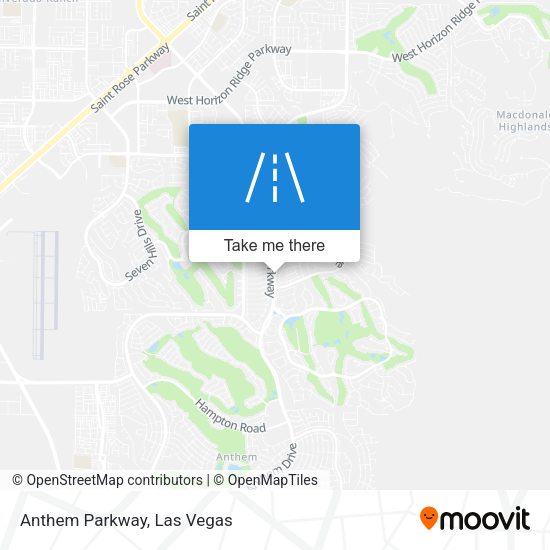 Anthem Parkway map