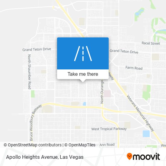 Apollo Heights Avenue map