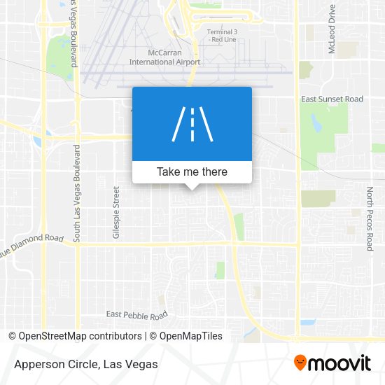 Mapa de Apperson Circle