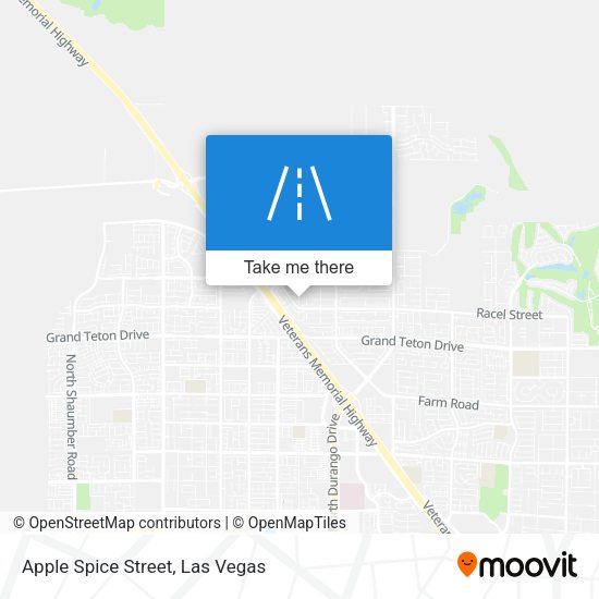 Apple Spice Street map