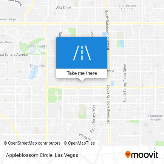 Mapa de Appleblossom Circle
