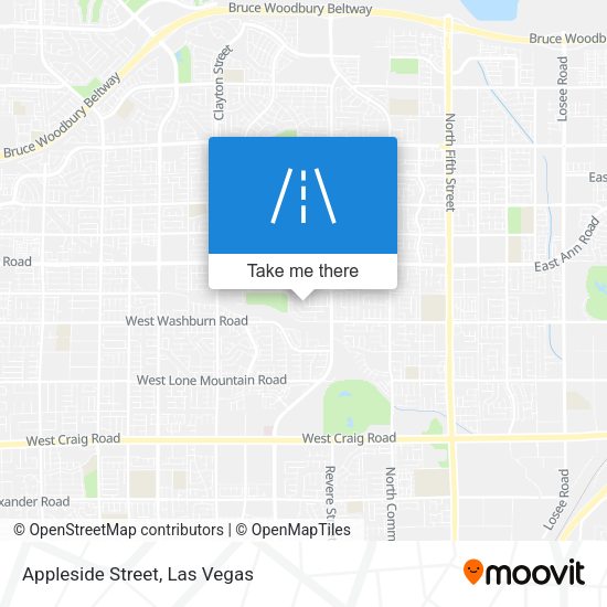 Appleside Street map