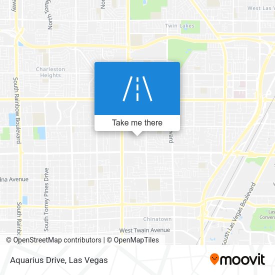 Mapa de Aquarius Drive