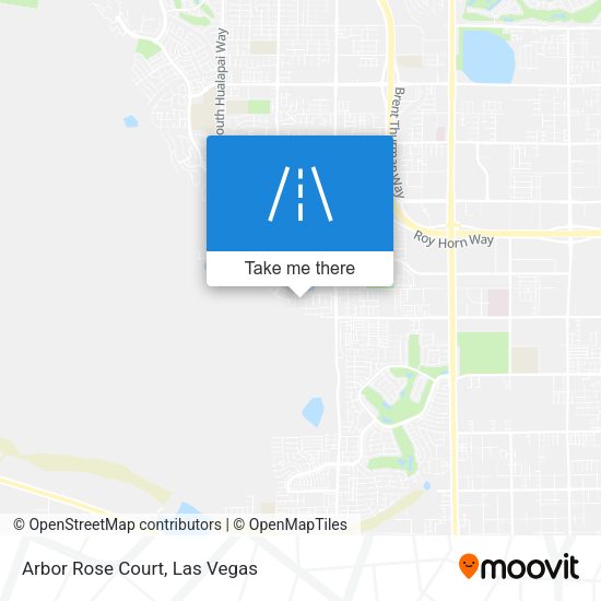 Arbor Rose Court map