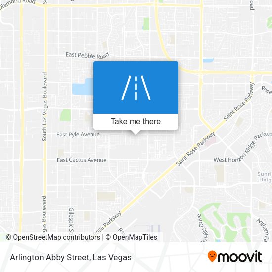 Arlington Abby Street map