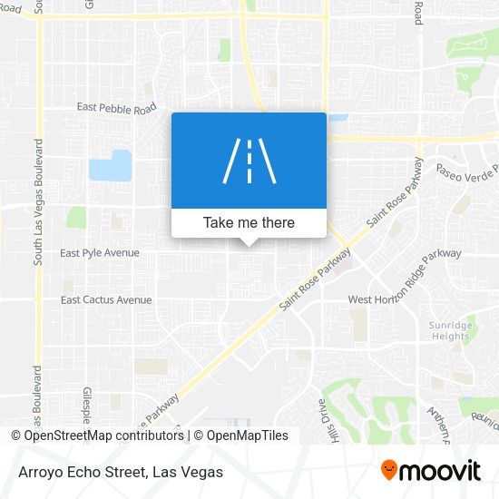Mapa de Arroyo Echo Street