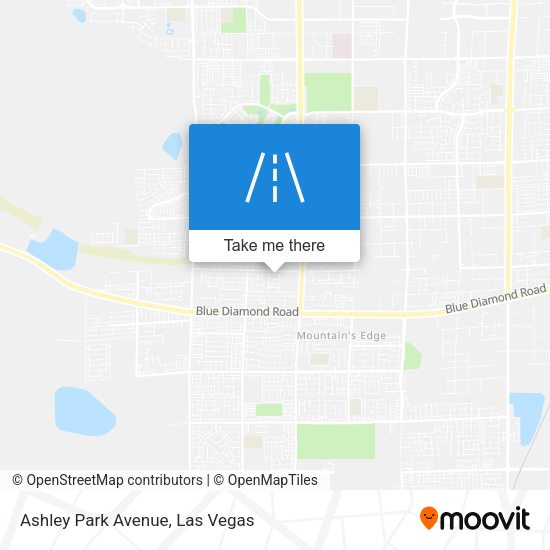 Mapa de Ashley Park Avenue