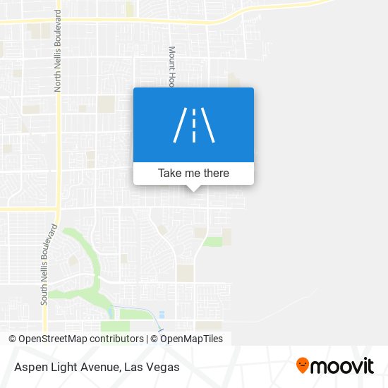 Aspen Light Avenue map
