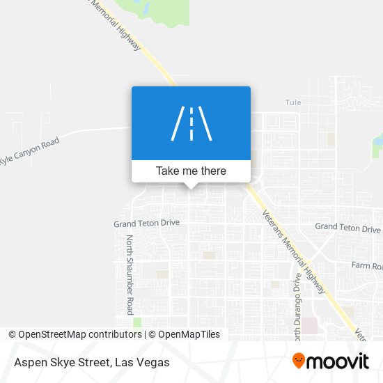 Aspen Skye Street map