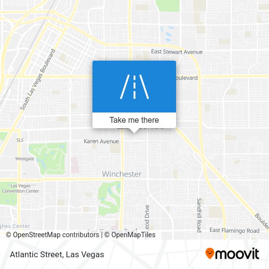 Mapa de Atlantic Street