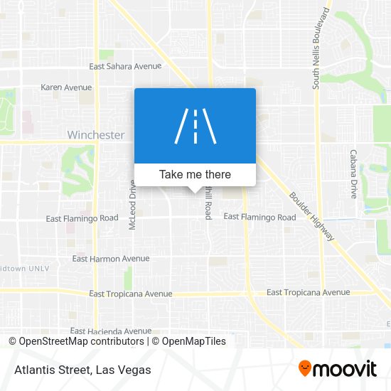 Mapa de Atlantis Street