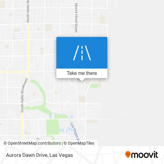 Aurora Dawn Drive map